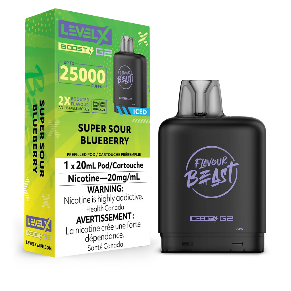Flavour Beast Level X Boost Pods 25k