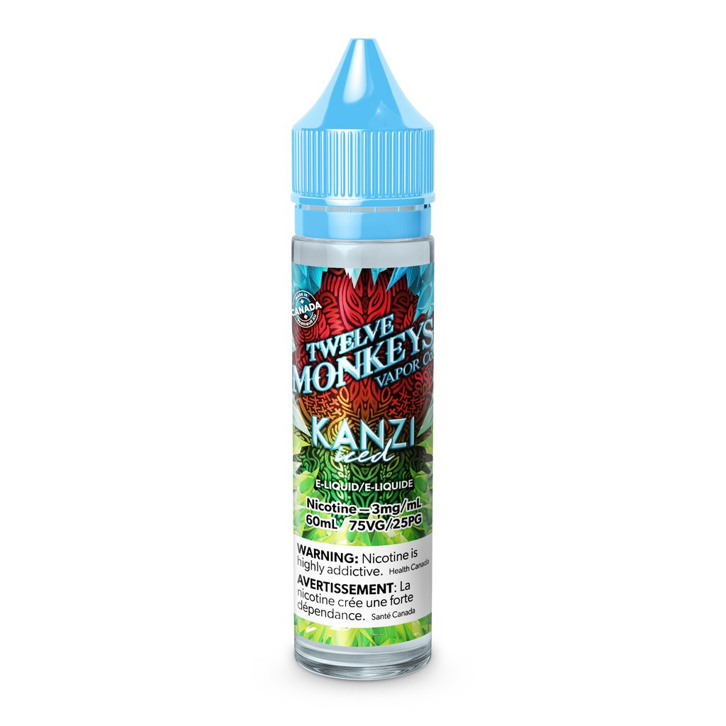 12 Monkeys Ice Age 60 ml (Freebase) - vapecave.ca