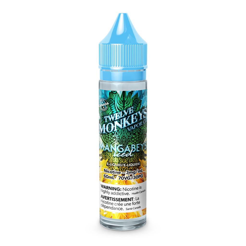 12 Monkeys Ice Age 60 ml (Freebase) - vapecave.ca