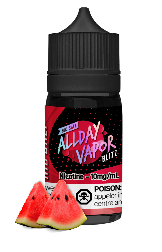 Blitz - All Day Vapor (Originals) E-Liquid - Exquisite Handcrafted Flavors - 30mL - 20mg - Vape Cave
