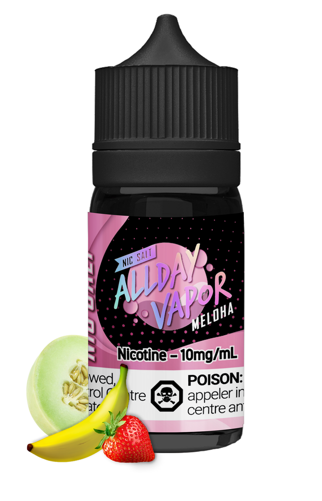 Meloha - All Day Vapor (Originals) E-Liquid - Exquisite Handcrafted Flavors - 30mL - 20mg - Vape Cave